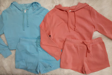 Shorts Hoodie Set