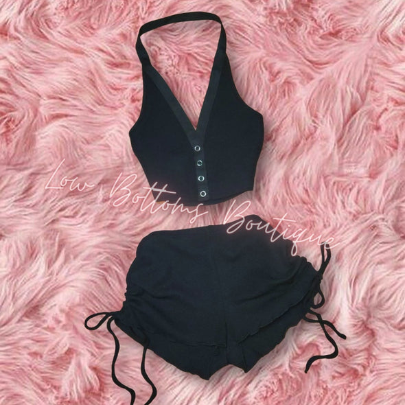 "Not Your Baby" Shorts Set